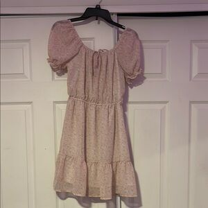Floral Pink Kids Dress